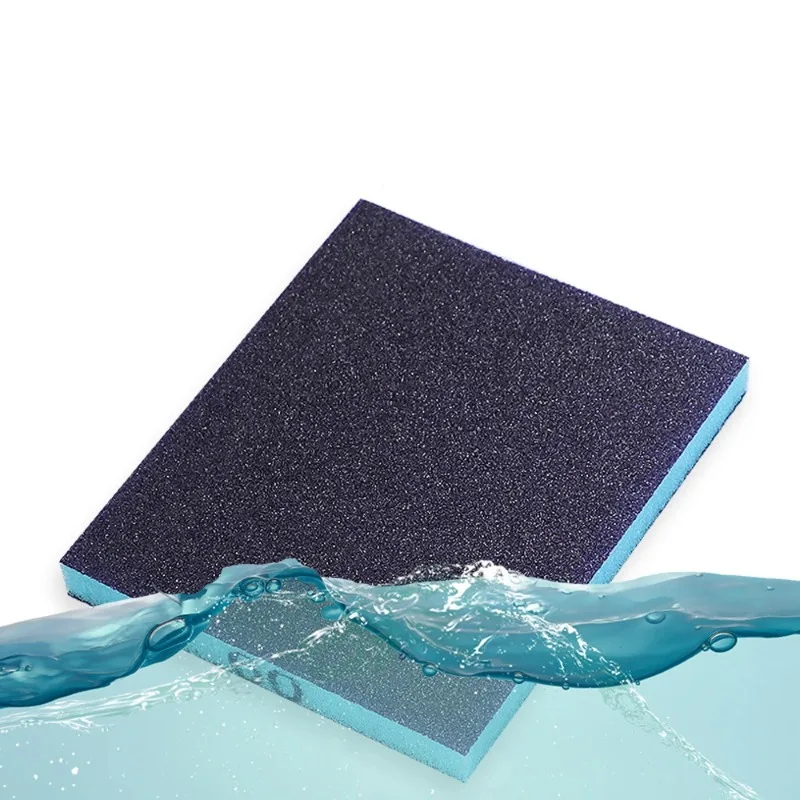3 Pieces of Sand Grinding Sponge Soft Foam Sand Pad, Reusable Dry and Wet Sand Grinding Blocks, Suitable for Metal Furniture