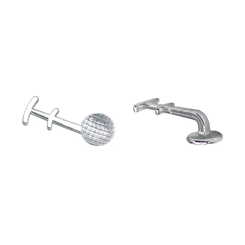 Dental Orthodontic Bondable Lingual Buttons & Eyelets - Set of 10
