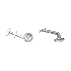 Dental Orthodontic Bondable Lingual Buttons & Eyelets - Set of 10 (Button Double Hook)