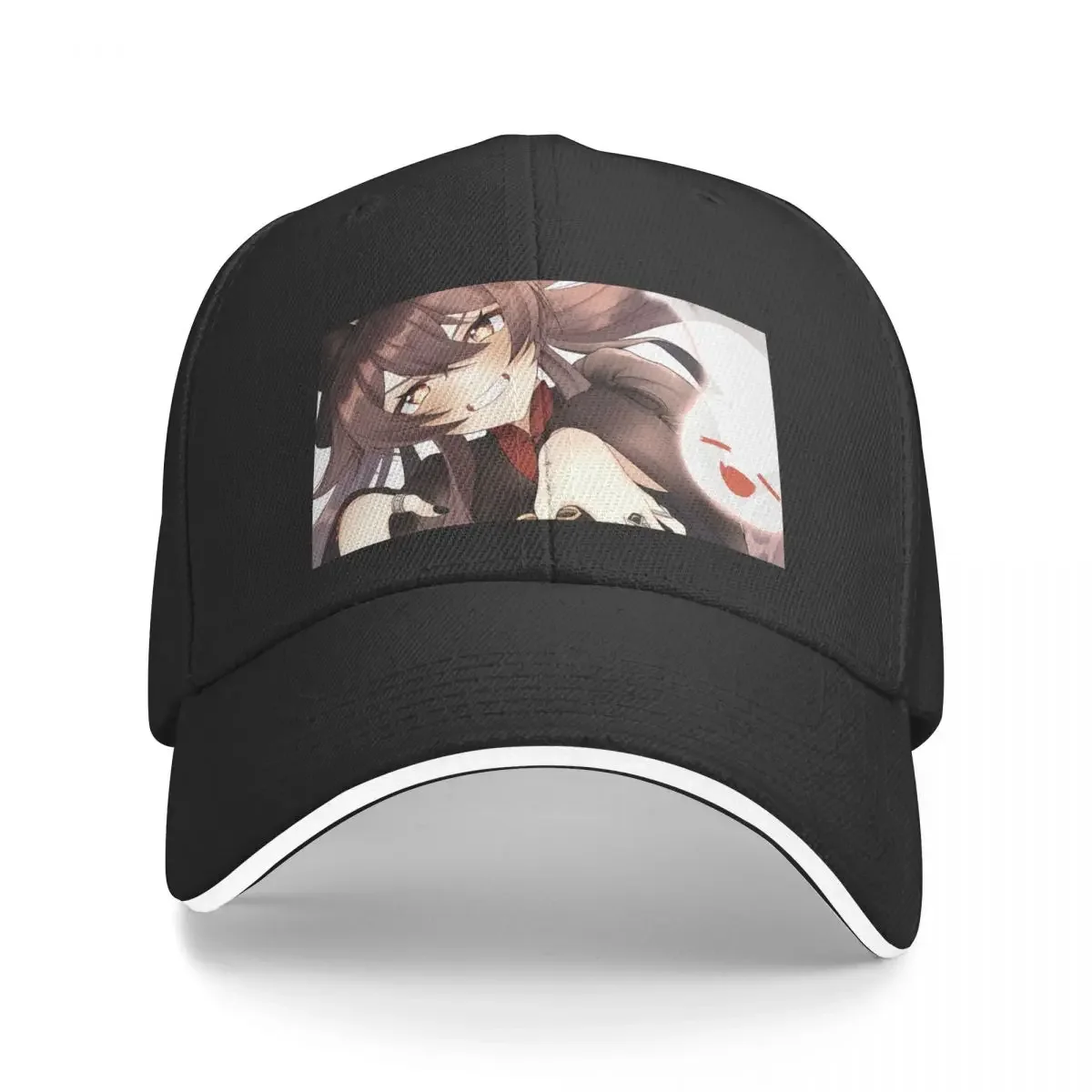 

Hu Tao Genshin Impact Baseball Cap Fishing Hat Streetwear Sunscreen Mountaineering Golf Hat Men Women'S