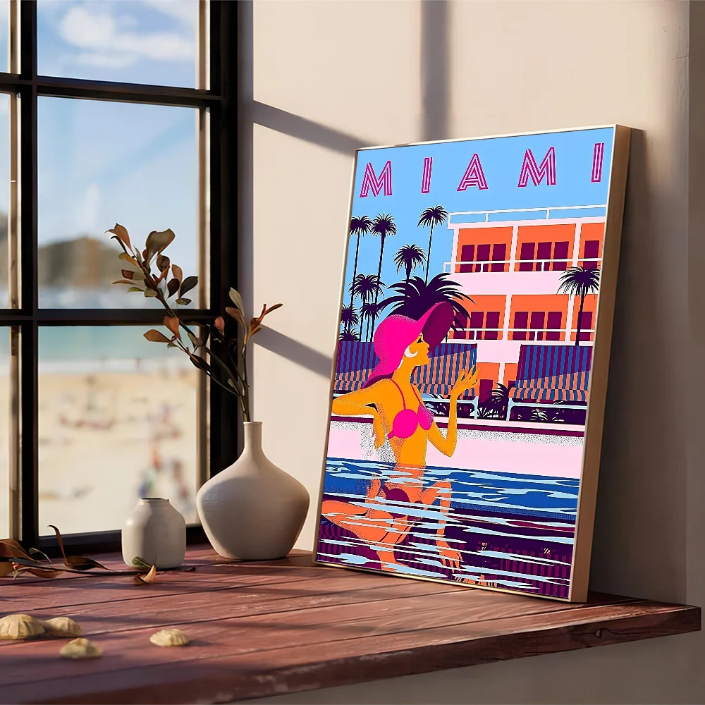 mi/ポスター 家の装飾、芸術、芸術、DIY、ホワイトペーパー、北欧のための