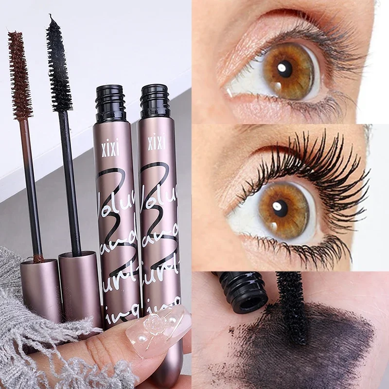 

Thick Curling Eyelashes Lengthening Mascara Long Lasting Quick Drying Natural Non-blooming Mascara Eyes Beauty Makeup Cosmetics