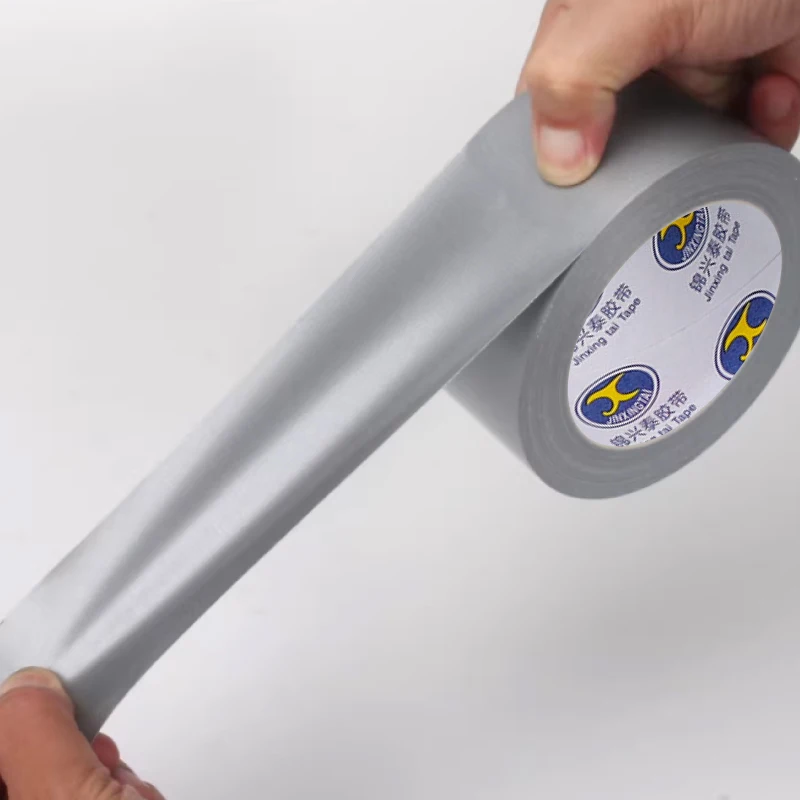 헤비 듀티 덕트 테이프 80mm x 10.2m 11mil 초광폭 방수 천 테이프 강력 접착 수리 테이프 (가정용 DIY 자동차용)