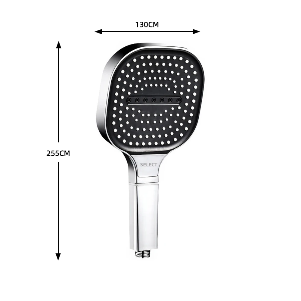 13cm Large Panel 3 Modes Adjustable Shower Head High Pressure Massage Shower Head Filter Element Bathroom Accessories 6