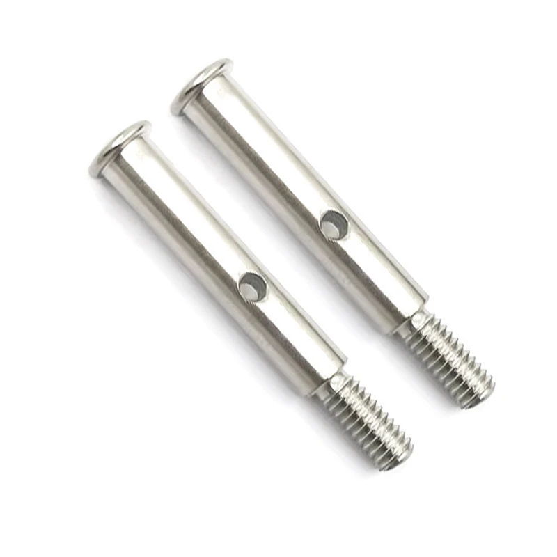 

2 Pcs Front Axle Car Front Axle Modified And Upgraded Accessories For Traxxas Rustler/Slash2wd/Ford F-150 3637
