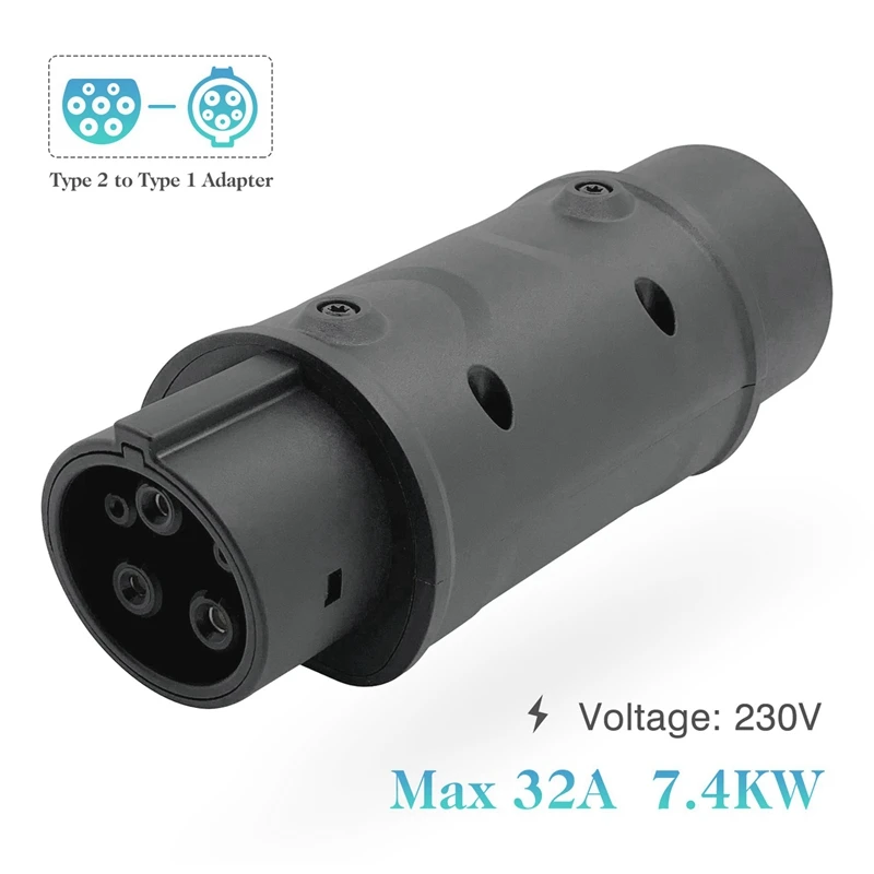  ڵ EV    Ŀ  ̼, 5X SAE , IEC 62196 2-J1772 Ÿ 1, 32A