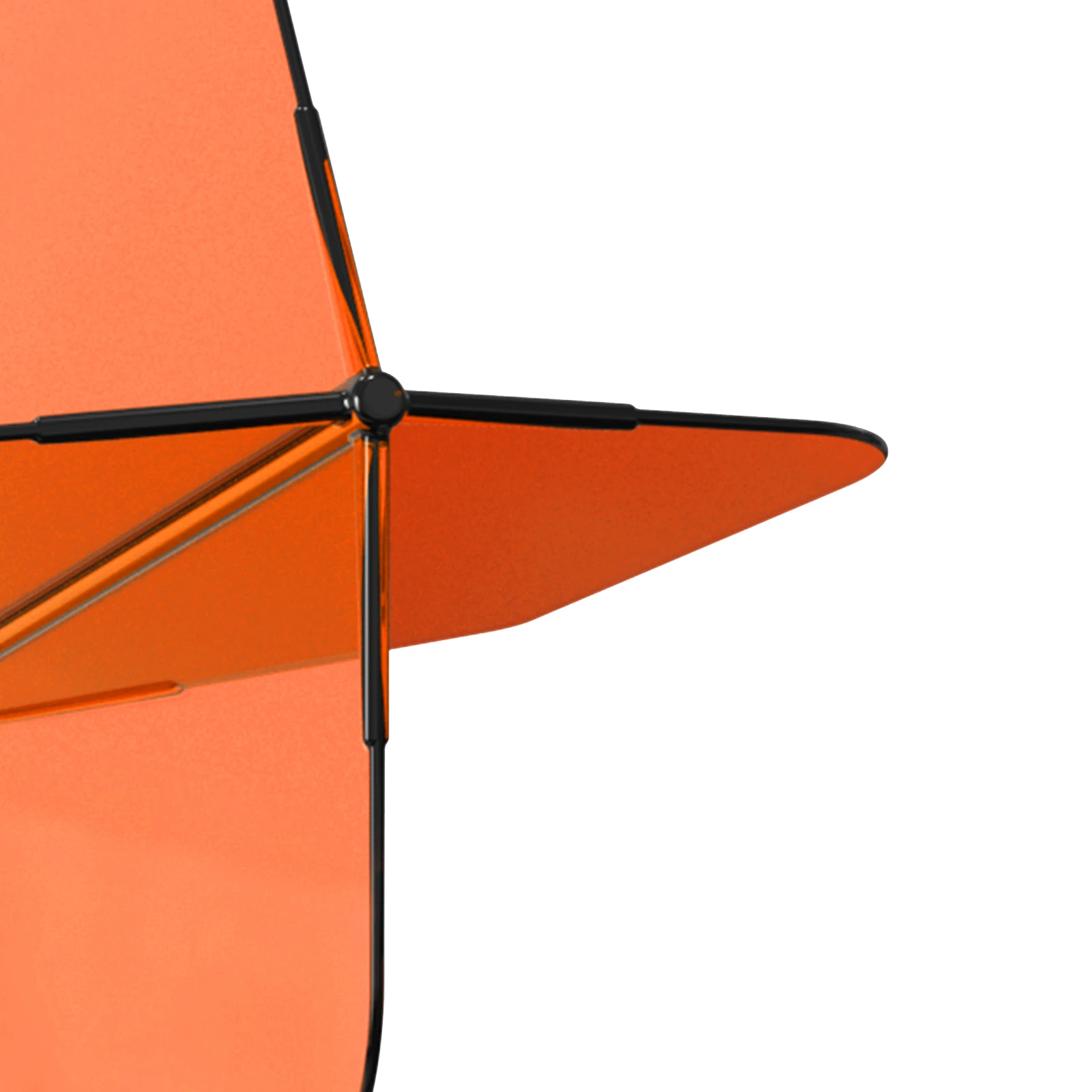 CUESOUL ROST 77 Integrated Dart Shaft and Flight,Big Wing Shape Set of 3 Pcs-Transparent Color