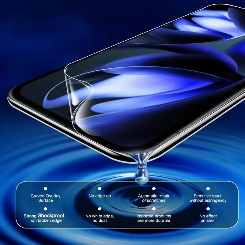 3Pcs Hydrogel Film Für Motorola Moto G86 G57 G06 G15 Power Screen Protector Für G24 G35 G55 G45 G56 G96 5G – Detail 7
