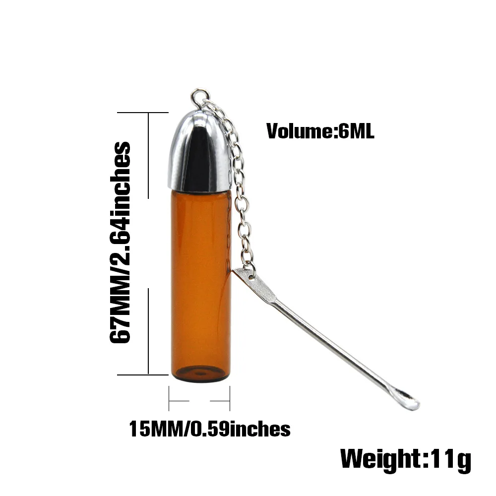 Pillenetui mit Mini-Löffel, kleiner tragbarer Pillenhalter, Mini-Box, Geldbörse, Tasche, Aufbewahrungsbehälter für Männer, Outdoor, Camping, Reisen – Detail 6