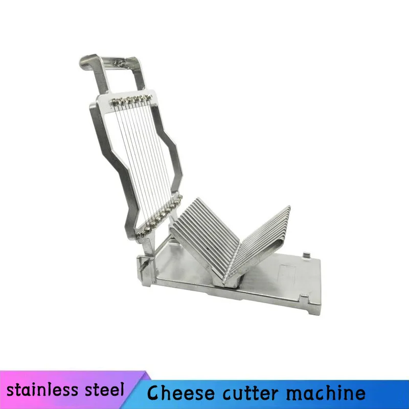 HUANYU Huanyu Commercial Cheese Slicer 1cm&2cm Stainless Steel Wire Cheese  Cutter Butter Cutting Board Machine Making Dessert Blade Rep