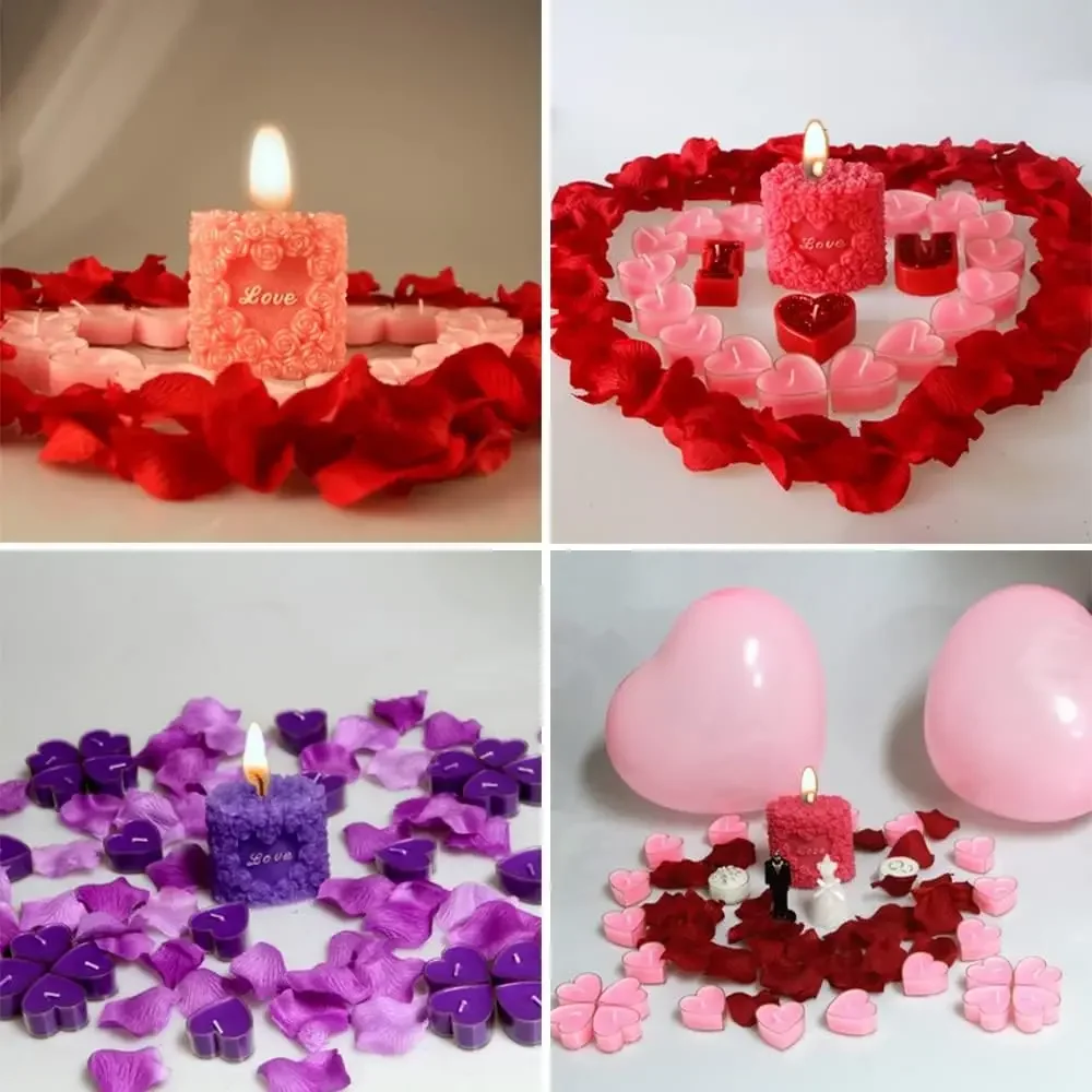 3D Love Rose Flower Low Temperature Candles BDSM Low Heat Massage Sex Candles Passionate Wax for Adult Erotic SM Dols Penis Toys