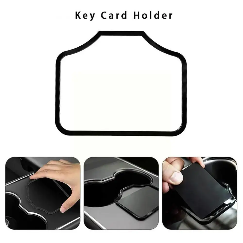 

Модель 3, держатель карточки стартера двигателя автомобиля, фиксатор рамы, наклейка-ограничитель, украшение для Tesla модели 3, аксессуары P6s8