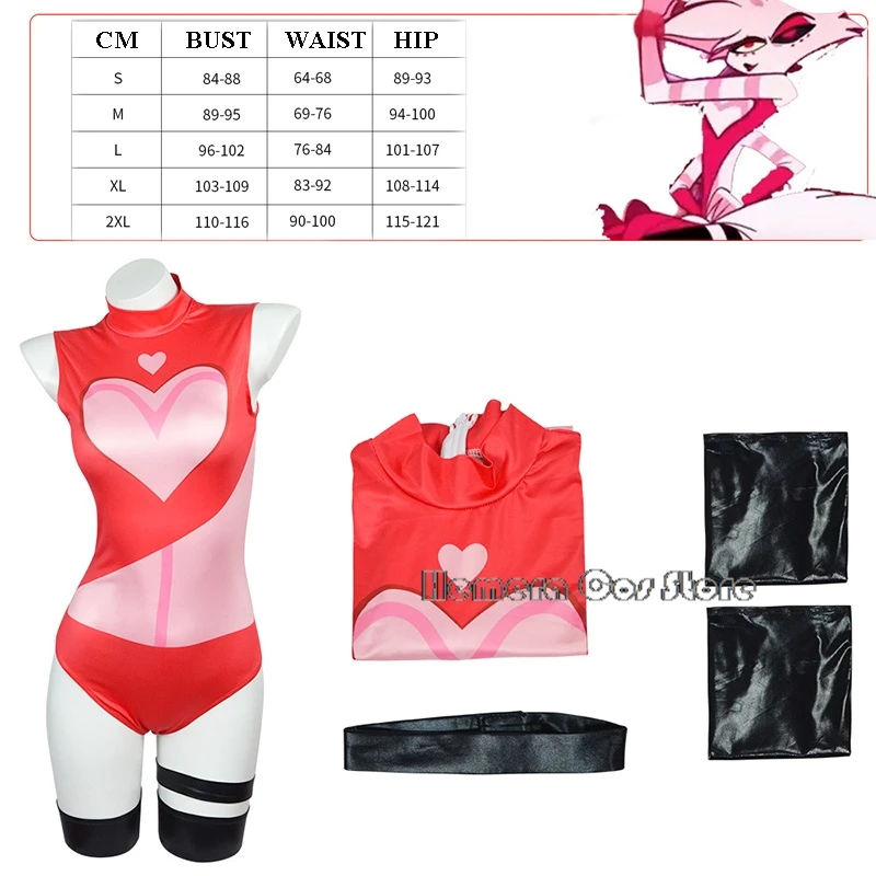Anime Hazbin Cosplay Lucifero Hotel Uniformi Charlie Morningstar Costume Valentin Angel Dust Cosplay Vestiti Halloween Party Suit