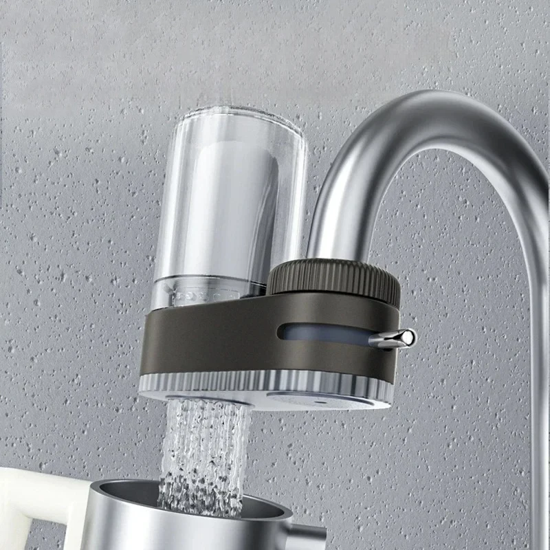 Universal Faucet เครื่องกรองน้ําประปาตัวกรองการกรองทางกายภาพตัวกรองล้างทําความสะอาดได้เครื่องกรองน้ําองค์ประกอบตัวกรองเซรามิค 1
