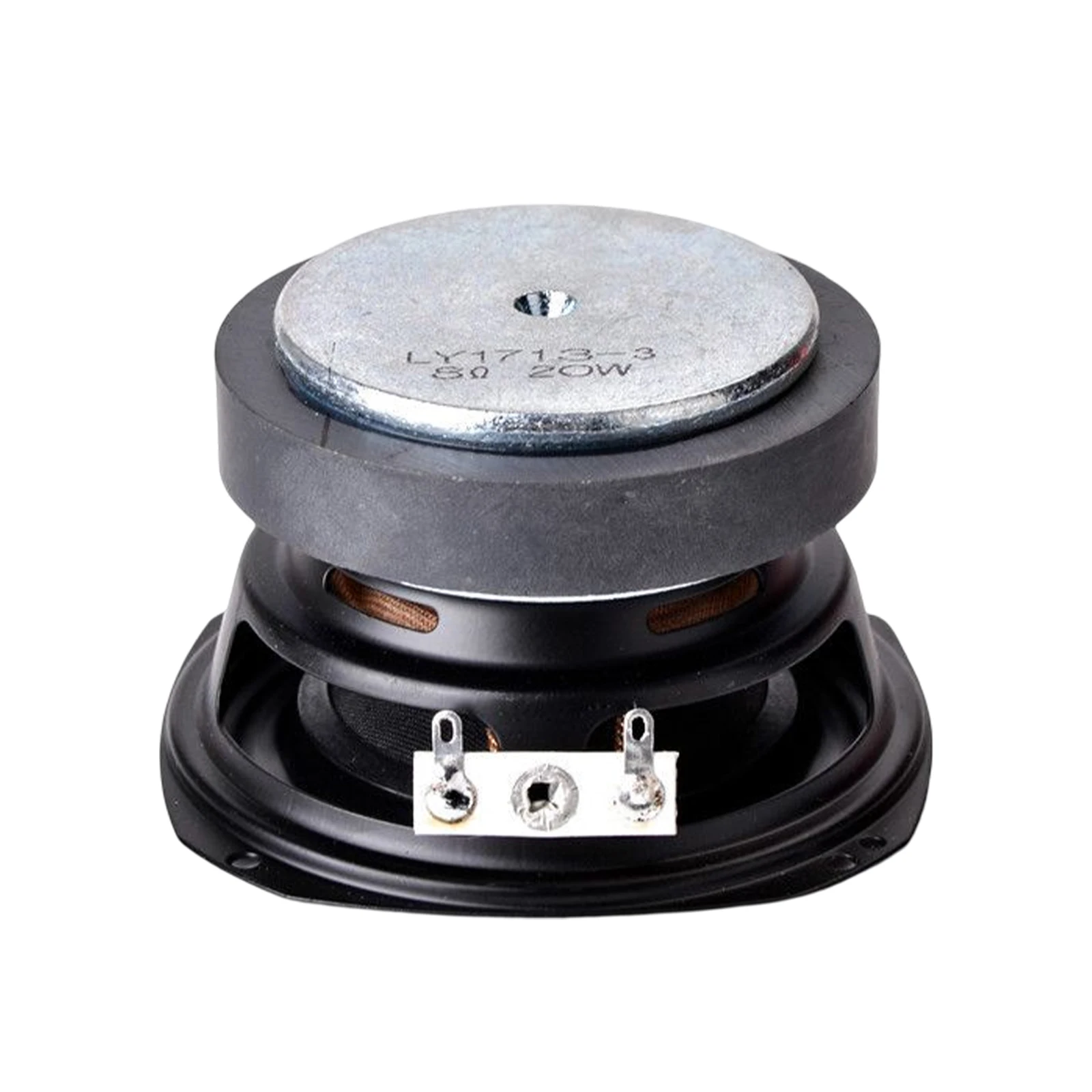 Mini Woofer Subwoofer Speaker Rubber Edge Loudspeaker Low Noise Powerful HiFi Amplifier Speaker for Vehicle Travel Outdoor Home