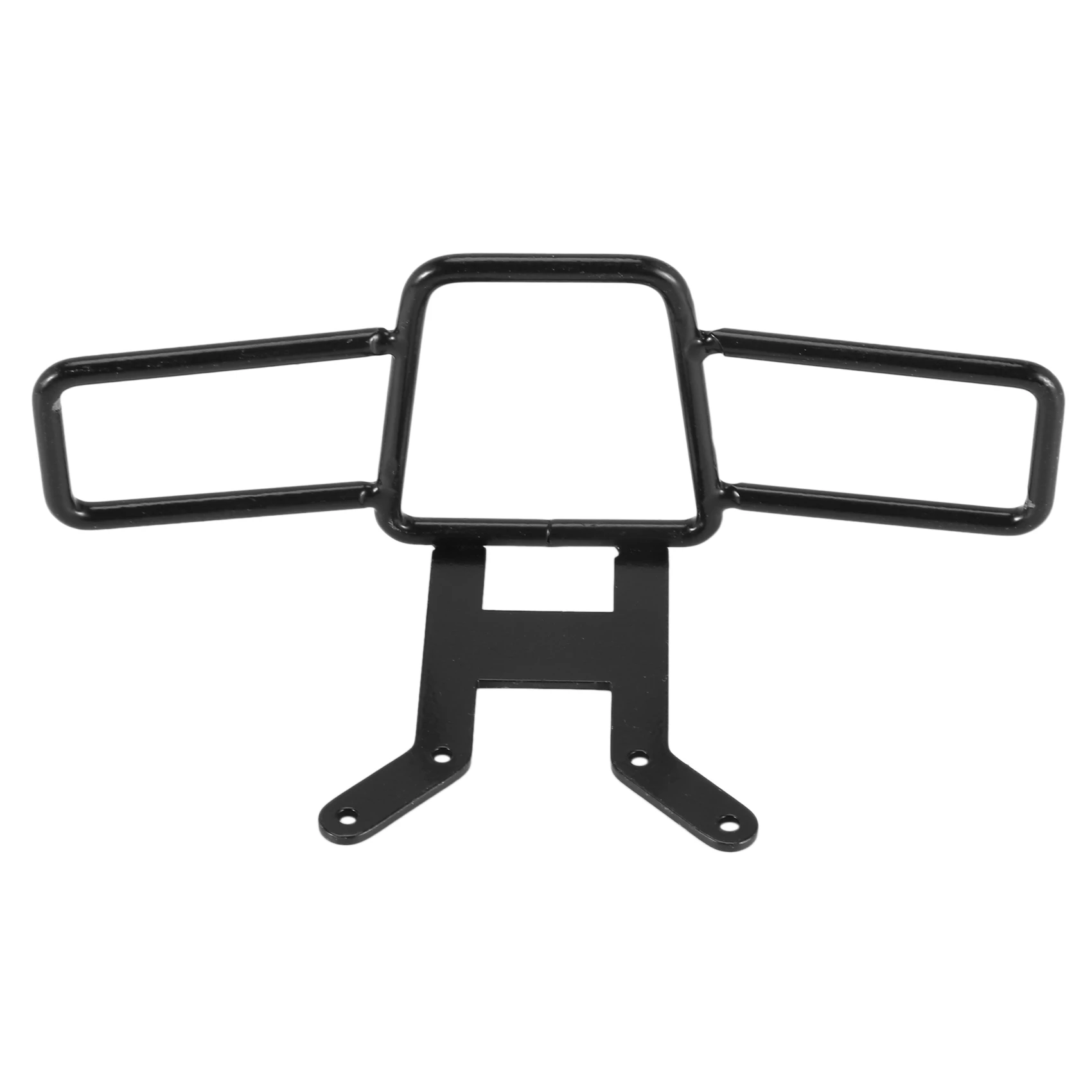 for WPL D12 1/10 RC Car Drift Truck Upgrade Parts Metal Front & Rear Bumper Decoration 2