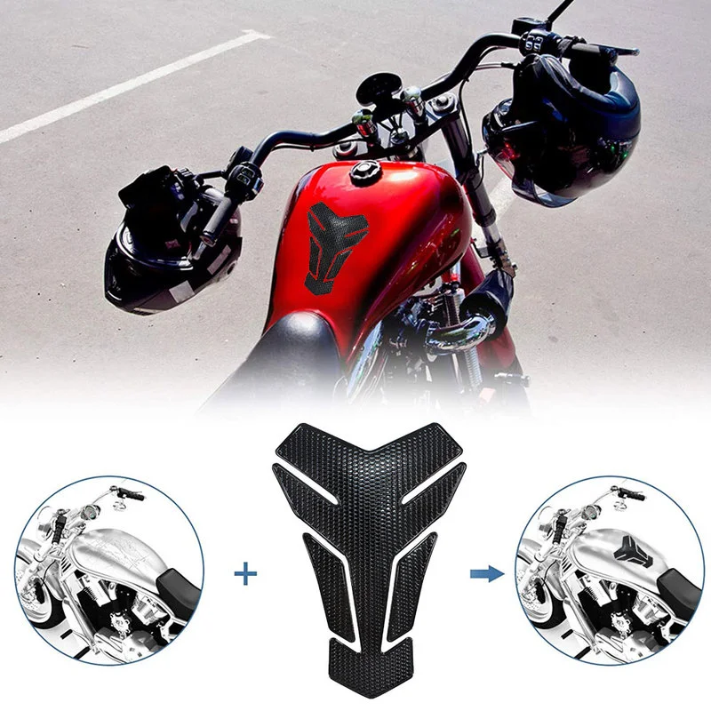 Motorcycle Tank Pad Protect Case Sticker 3D Gas Oil Fuel Decal Stickers Motorcycle Accessories for Honda Yamaha Suzuki Kawasaki 3m anti slip motorcycle fuel tank pad frosted protect cover kit accessories for aprilia rsv4 2010 202121 tuono 1100 2015 20