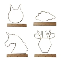 Dream Catcher Metal Hoops Irregular Cloud Animal Shape DIY Macrame Iron Ring 1