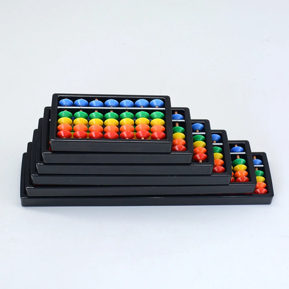 

Kids Abacus Rainbow Bead Arithmetic Counting Tool For Kids Kindergarten Pupils 7 9 11 13 15 17 Column Abacus