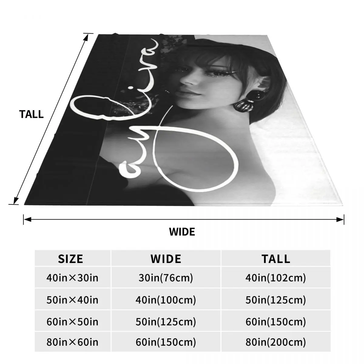 Ayliva Cool Singer Pop Music Blankets Fleece Printed Liebe Tour 2024 Cozy Lightweight Throw Blankets for Sofa Office Bedspreads 4