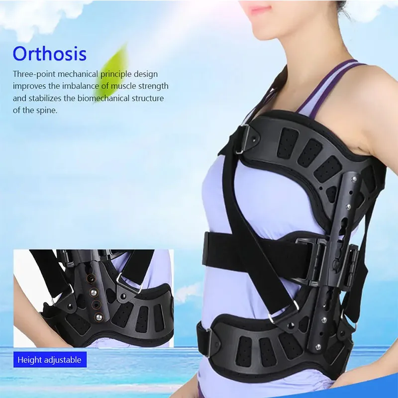 Adjustable Scoliosis Posture Corrector Adults Health Support Brace Posture Corrector Scoliosis for Back Postoperative Recovery 4