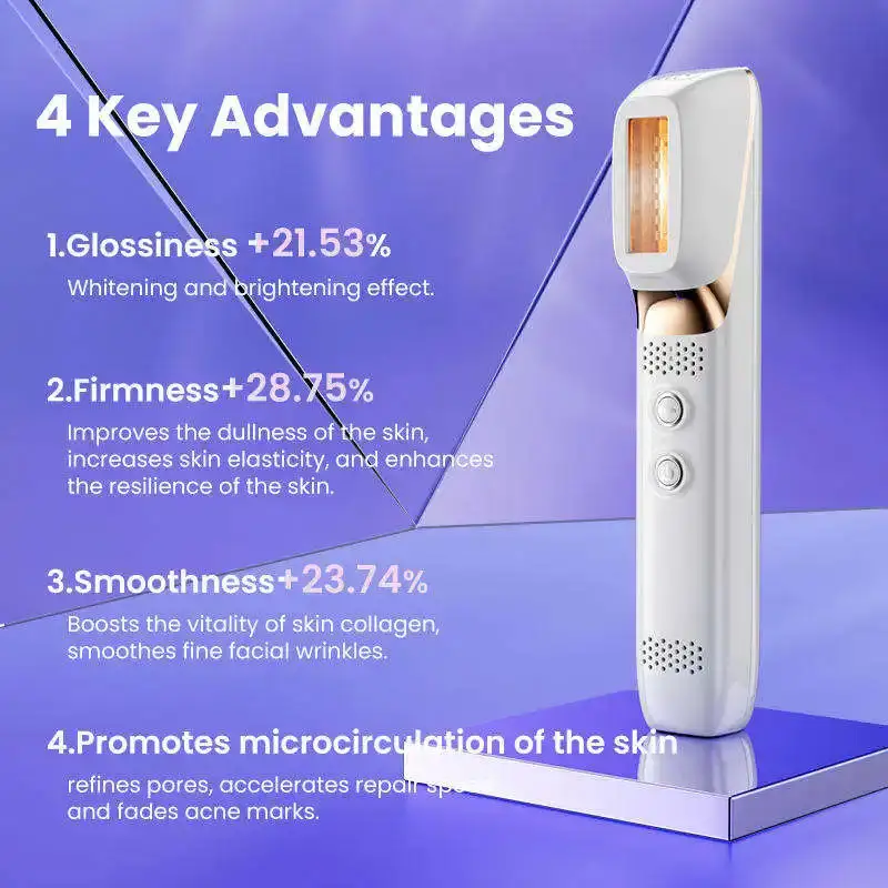 Red Light Therapy LED Face Milk Glow IPL Photon Light Therapy For Wrinkle Removal Treatment Device Skin Care Beauty Equipment