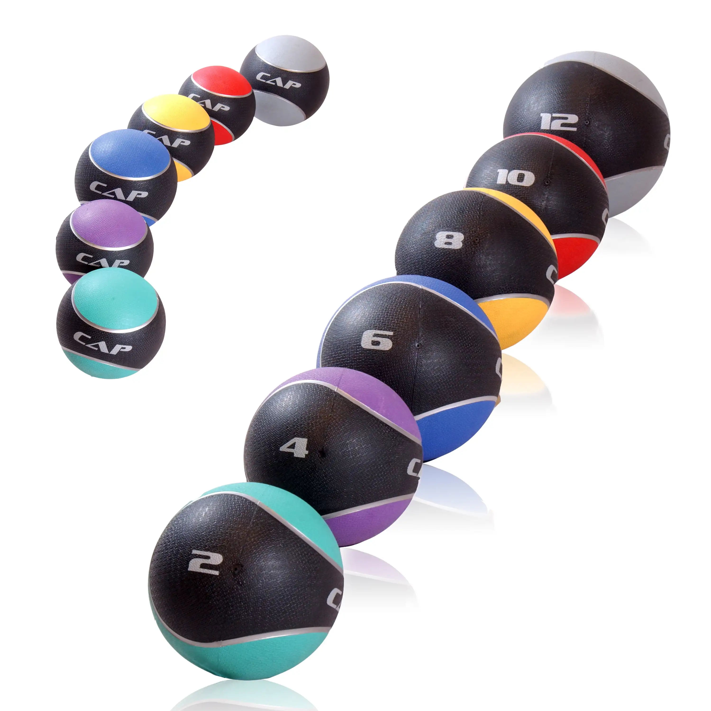 6lb Rubber Medicine Ball 6