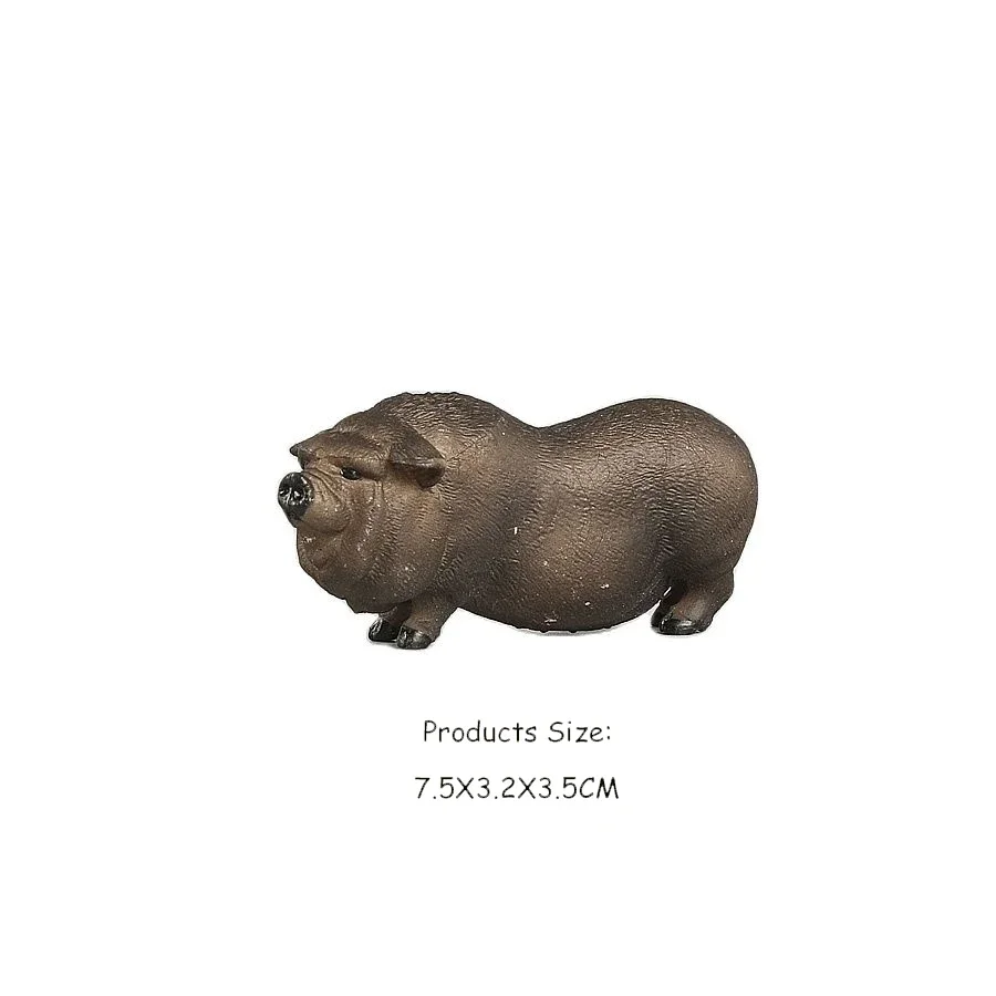 Pig Family Figurine Set - Animal Farm Toy Collection