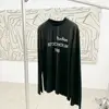 Niche Designer Ac Retro Old Letters 1996 Printed Loose Long-sleeved T-shirt 24 Spring Summer New Men and Women of The Same Style 5