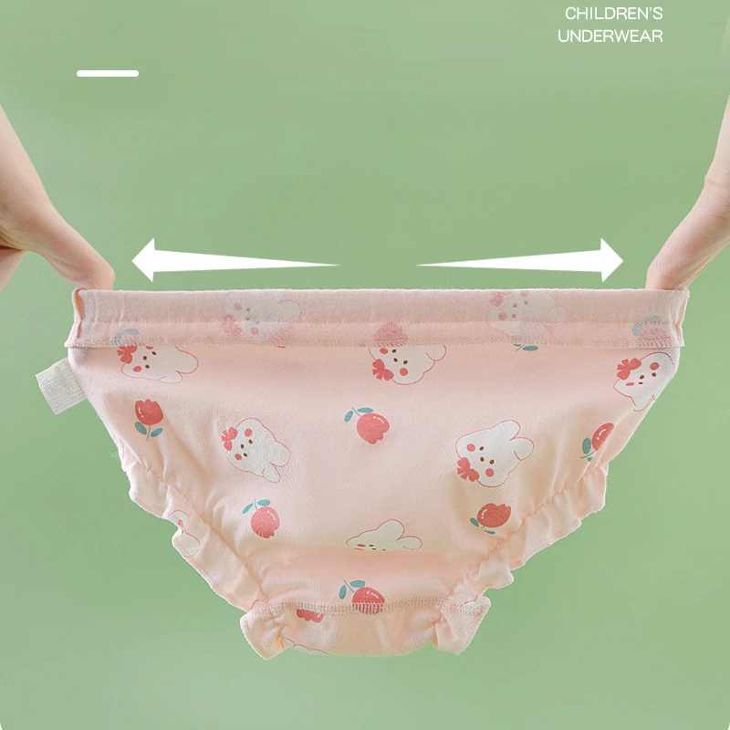 4 Piece/Lot Baby Girl 100%Cotton Panties Kids Infant Newborn Fashion Bow Underpants Wear Outside Shorts For Children Soft Briefs