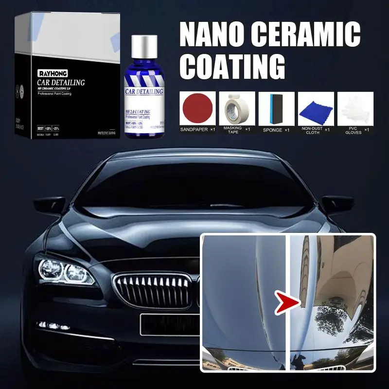Car Ceramic Nano Coating Liquid Spray For Cars Metal Automotive Glasscoat  Wheels Rearview Mirror Paints Anti Rain Car Care Agent - AliExpress