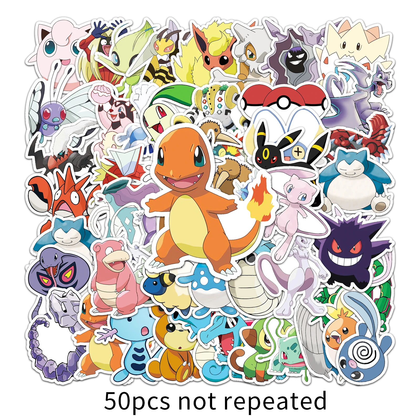 MINISO Pokemon Waterproof Stickers