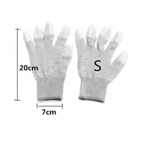 Anti Static Gloves Electronic Working Gloves Household Clean Knitted Gloves Non-slip Wear-resistant Industrial Protection 2