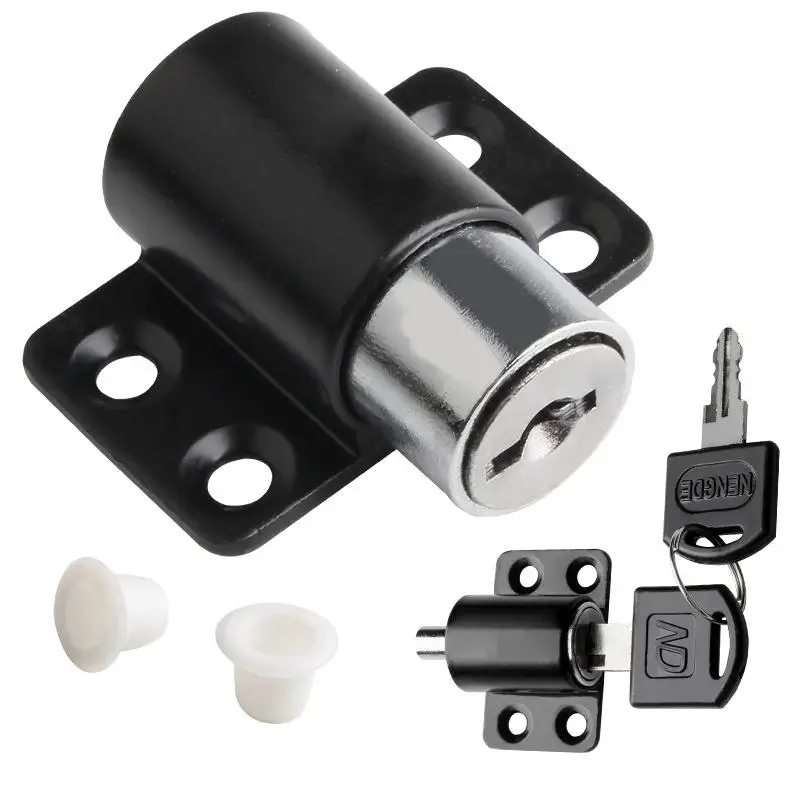 Sliding Door Window Locks 2/1Set With 2 Keys Baby Child Safety Protection Antitheft Door Window Security Lock Catches Set