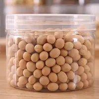 Multifunctional 350ml Food Spices Container Plastic Round Food Preservation Tank Refillable with Lid Candy Jewelry Jars Nuts 3