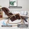 Massage Chair With Comfortable Air Pressure Relaxing Rocking Chair Heating Function Finger Pressure Massage Muscle Relaxation 4