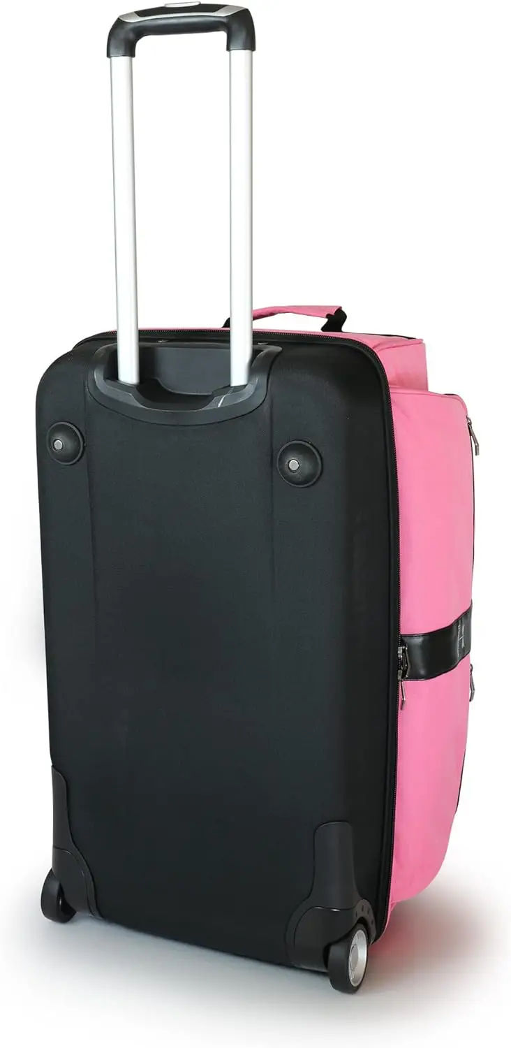 Travolution® Dance Bag with Garment Rack Newly Designed 28 Inch Duffel with Wheels Collapsible Lightweight Drop-Bottom Luggage 3