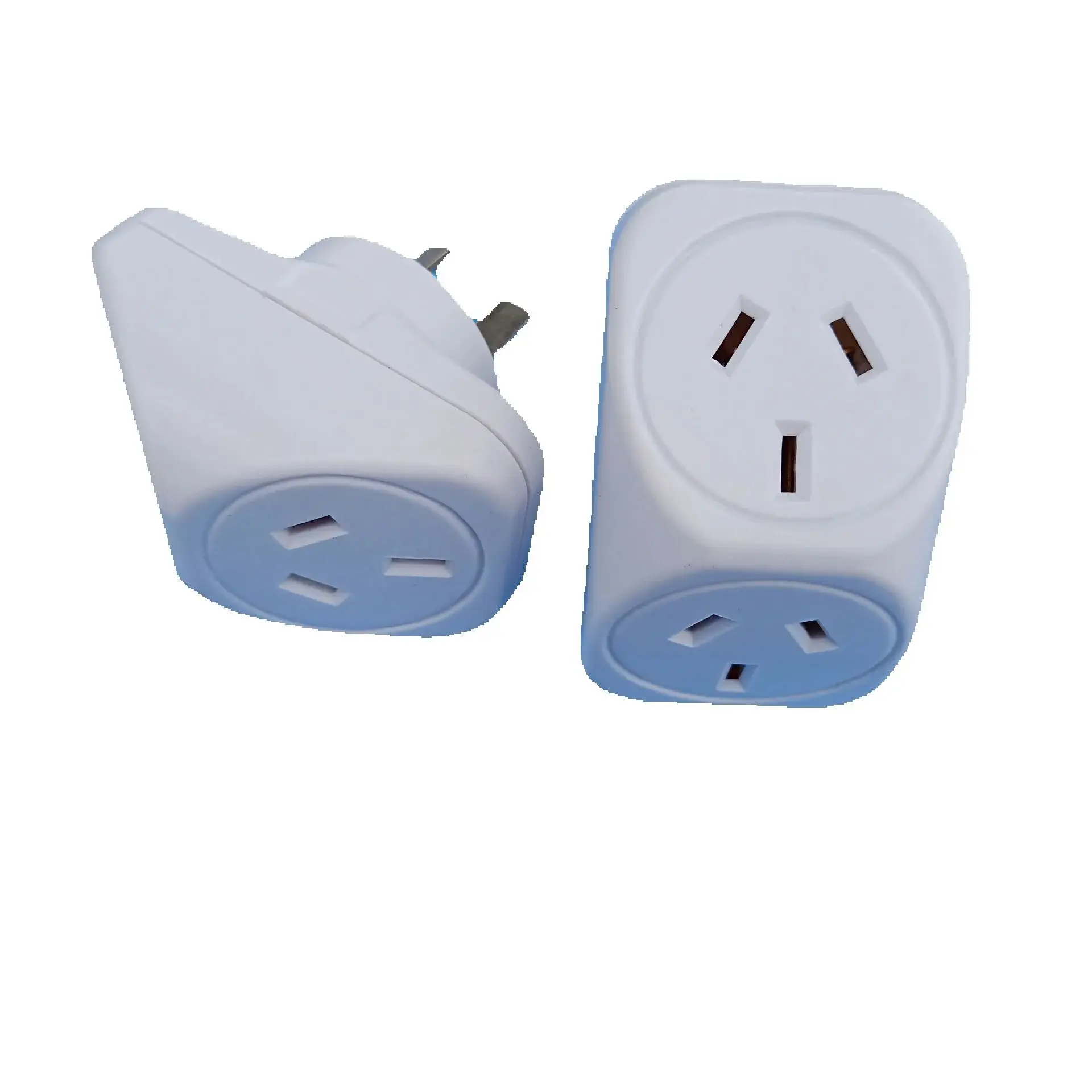 1개 CN 뉴질랜드 호주 1구를 2구로 변환하는 AC 콘센트 확장 컨버터 전원 소켓 10A 250V 절연 AU 벽면 플러그 어댑터 타입 I