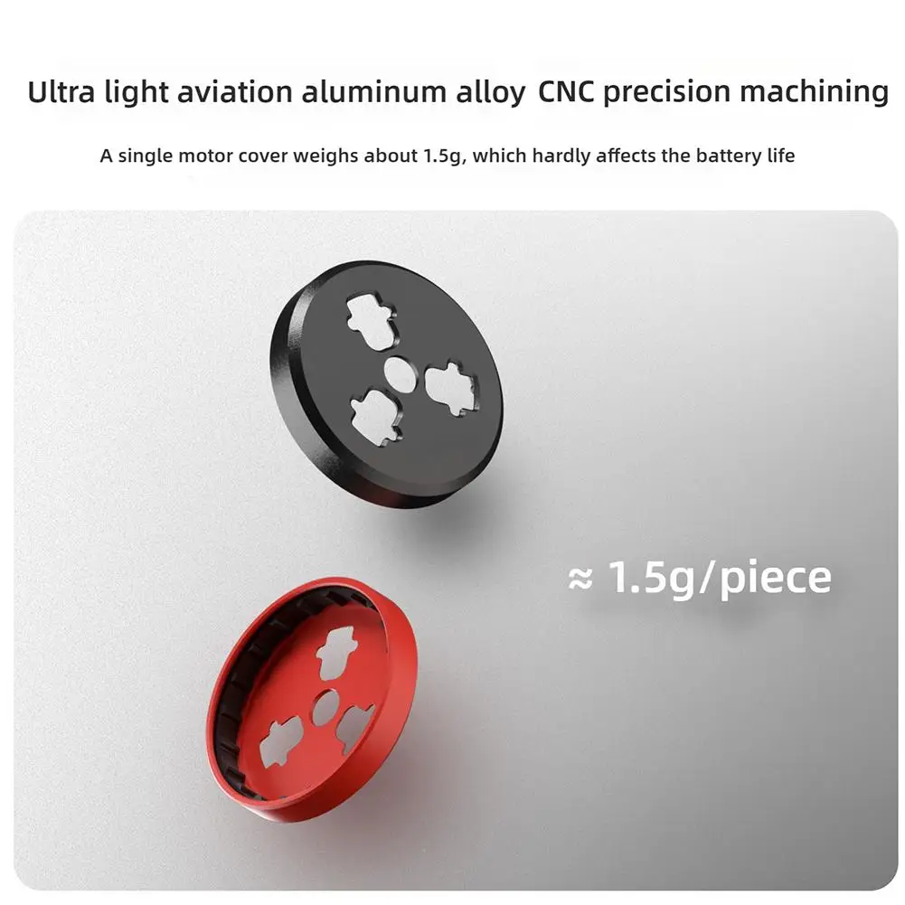 For DJI Air 3S Motor Cover Aluminum Alloy Motor Protection Cover for Maivc3 Pro Dustproof And Moisture-proof Accessories