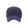 Autumn Winter Women Baseball Cap Fashion Gold Thread Tweed Snapback Caps Female Adjustable Outdoor Warm Sun Hat Elegant Dad Hats 3