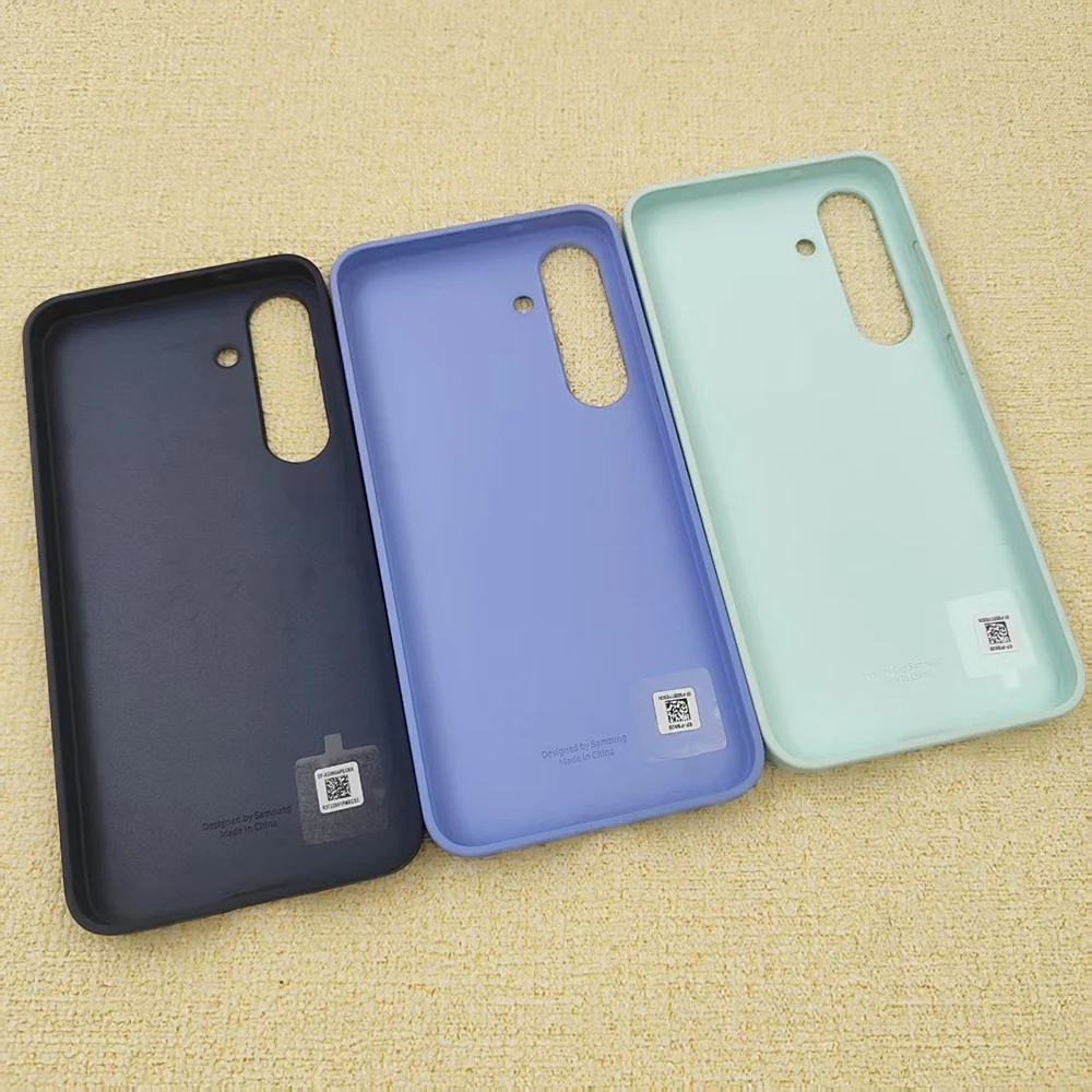 Premium Liquid Silicone Phone Case with Protection Bumper - Solid Color with Official Packaging