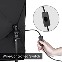 50x70 Photography Softbox Studio Photo Lighting Kit Soft Box Continuous Light System For Camera With 5500K E27 Photographic Bulb - Image 4