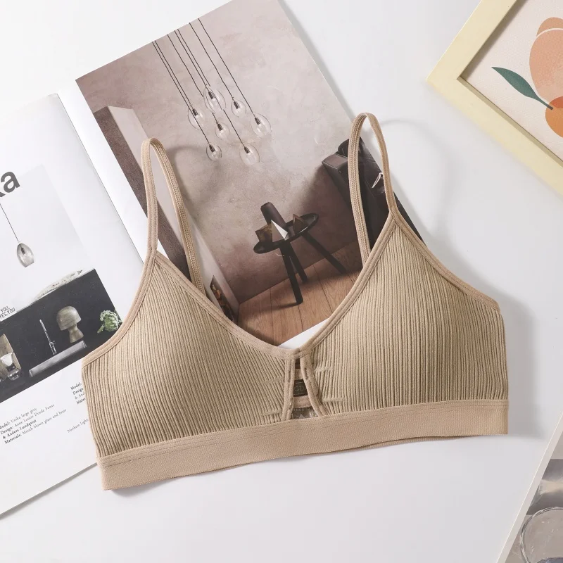 Sexy Bra Women Seamless Underwear Tops Hollow Sports Bras Breathable Push Up Lingerie Underwear Female Fitness Bras