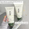 Black Truffle Clear Cleansing Milk for Women's Whitening, Moisturizing, Oil Controlling Facial Care 5