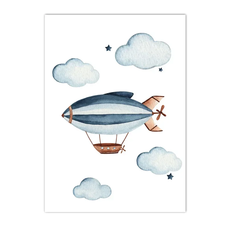 Personalized Aviation Adventure Canvas Art