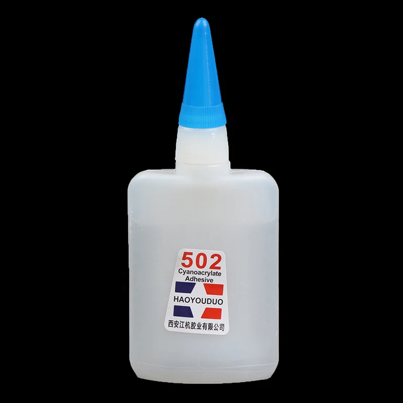 1pc 502 Super Glue Instant Quick Dry Cyanoacrylate Strong Adhesive Quick Bond Leather Rubber