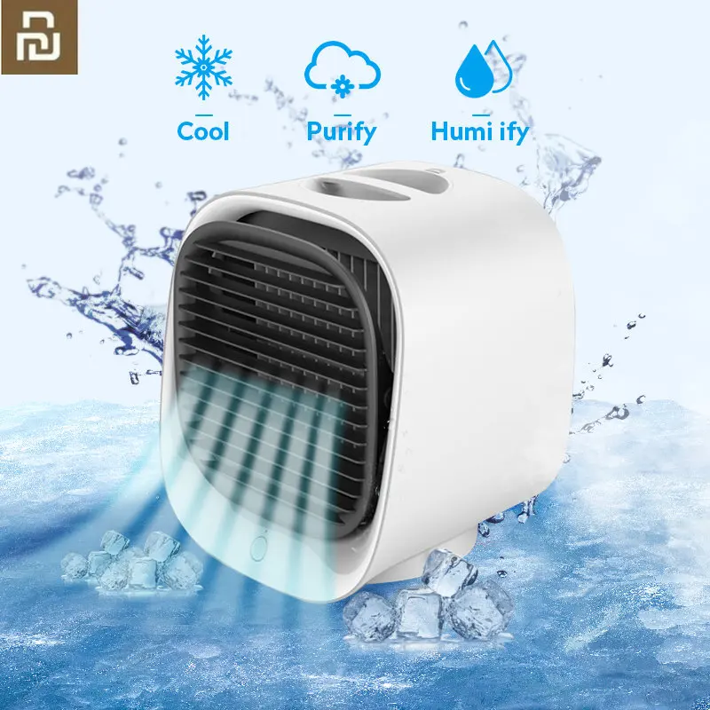 Youpin Air Conditioning Usb Air Cooler Fan Humidifier Water Cooled Air