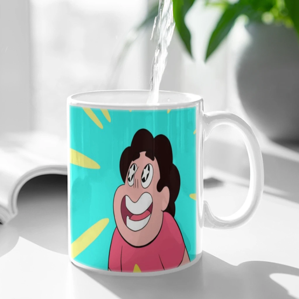 

Steven Universe Art Coffee Mug 11oz Fun Ceramic Coffee Tea Cocoa Cup Handle Tea Drink Cup