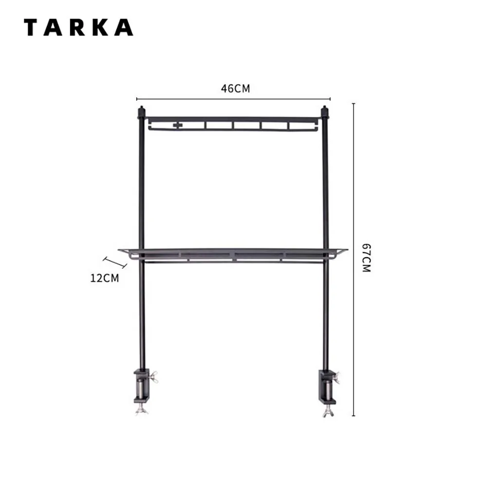Lightweight Aluminum Detachable Camping Shelf 1