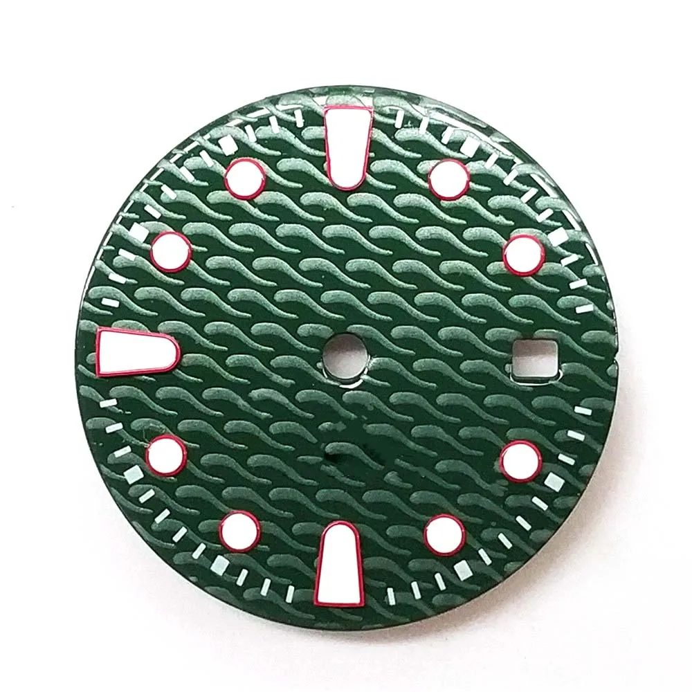 29mm Watch Dial for ETA 2836 2824 Modified Part No Luminous Dials for